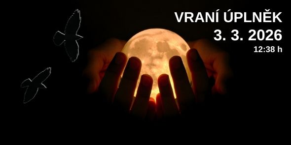 Vraní úplněk v březnu
