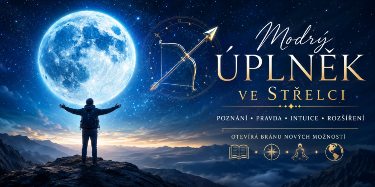 úplněk ve střelci